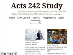 Sites similar to acts242study.com