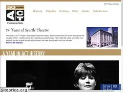 Sites similar to acttheatrehistory.org