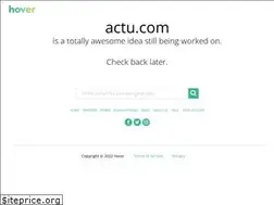 Sites similar to actu.com