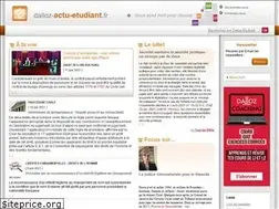 Sites similar to actu.dalloz-etudiant.fr