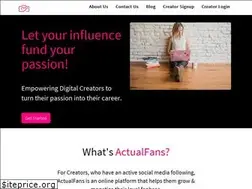 Sites similar to actualfans.in