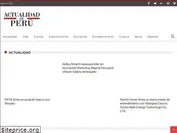 Sites similar to actualidadperu.com