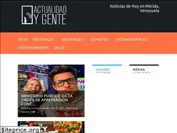 Sites similar to actualidadygente.com