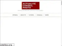 Sites similar to actualite-conseil-photo.fr