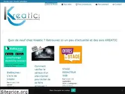 Sites similar to actualite-kreatic.com