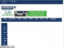 Sites similar to actualite.bf