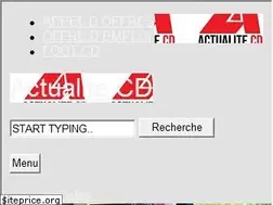 Sites similar to actualite.cd