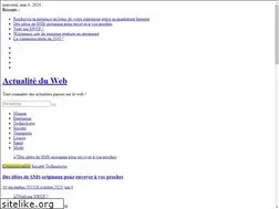 Sites similar to actualiteduweb.com