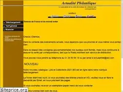 Sites similar to actualitephilatelique.fr