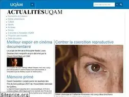 Sites similar to actualites.uqam.ca
