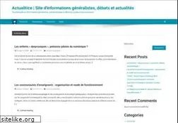 Sites similar to actualitice.fr