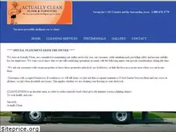 Sites similar to actuallyclean.com