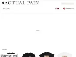Sites similar to actualpain.myshopify.com