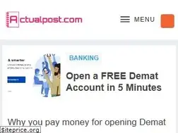 Sites similar to actualpost.com