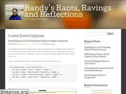 Sites similar to actualrandy.wordpress.com