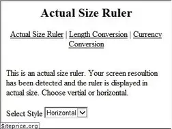 Sites similar to actualsizeruler.com