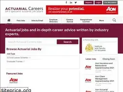 Sites similar to actuarialcareers.co.uk