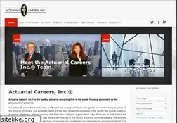 Sites similar to actuarialcareers.com