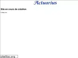 Sites similar to actuarius.net