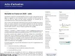 Sites similar to actudactuaires.typepad.com
