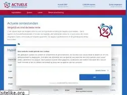 Sites similar to actuelerentestanden.nl