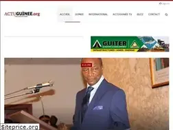 Sites similar to actuguinee.org