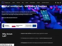 Sites similar to actumlab.com