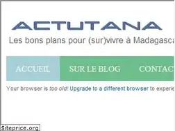 Sites similar to actutana.com