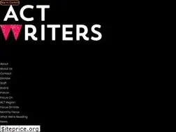 Sites similar to actwriters.org.au