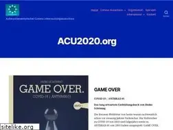 Sites similar to acu2020.org