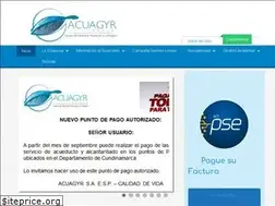 Sites similar to acuagyr.com