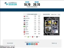 Sites similar to acuantoeldolar.com
