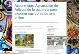Sites similar to acuarelistas.com