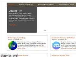 Sites similar to acuariohoy.net