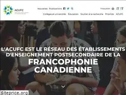 Sites similar to acufc.ca