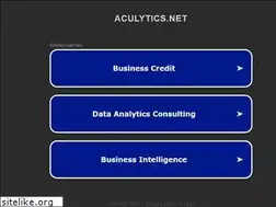 Sites similar to aculytics.net