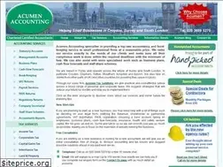 Sites similar to acumen-accounting.co.uk