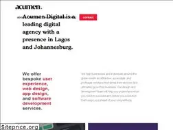 Sites similar to acumen.com.ng