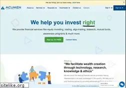 Sites similar to acumengroup.in