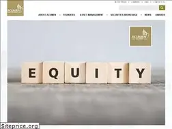 Sites similar to acumenholding.com