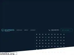 Sites similar to acumenis.com.au