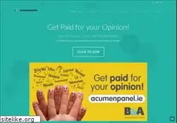 Sites similar to acumenpanel.ie