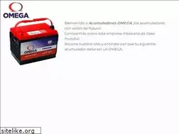 Sites similar to acumuladoresomega.mx