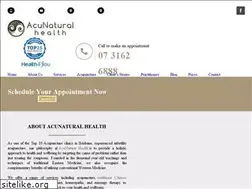 Sites similar to acunaturalhealth.com.au