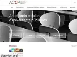 Sites similar to acup.cat