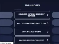 Sites similar to acupcakery.com