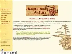 Sites similar to acupuncture-online.com