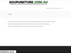 Sites similar to acupuncture.com.au