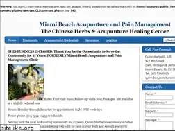 Sites similar to acupuncturemiamibeach.com