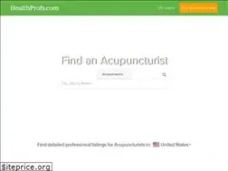 Sites similar to acupuncturists.healthprofs.com